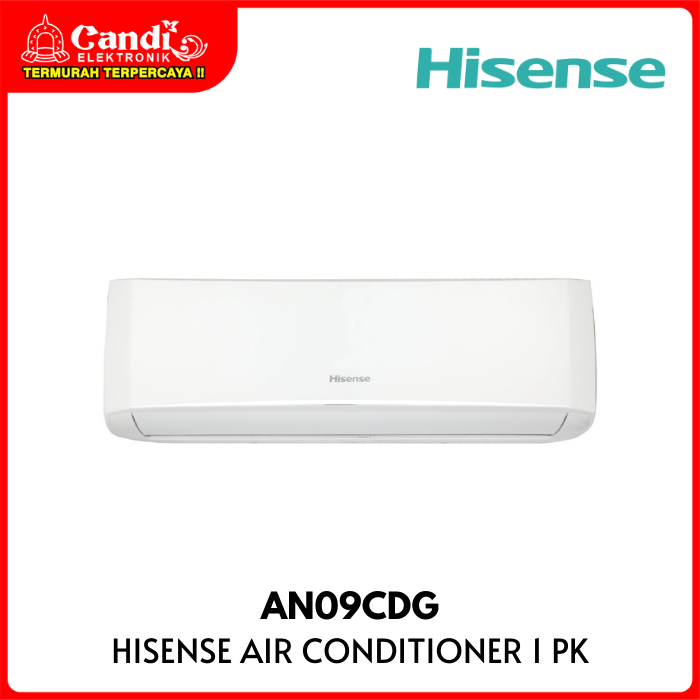 Hisense Air Conditioner 1 Pk Standart An09cdg(id) + An09cdg(od)  